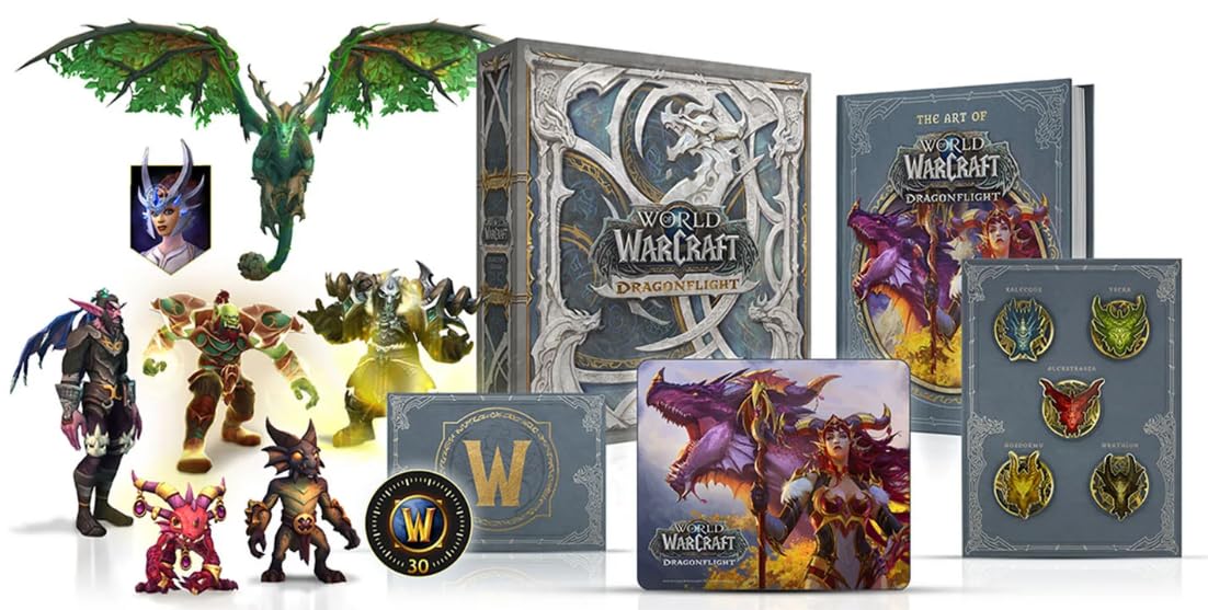 その他 WORLD OF WARCRAFT deluxe box set Blizzard World of Warcraft Dragonflight Epic Edition Collector's